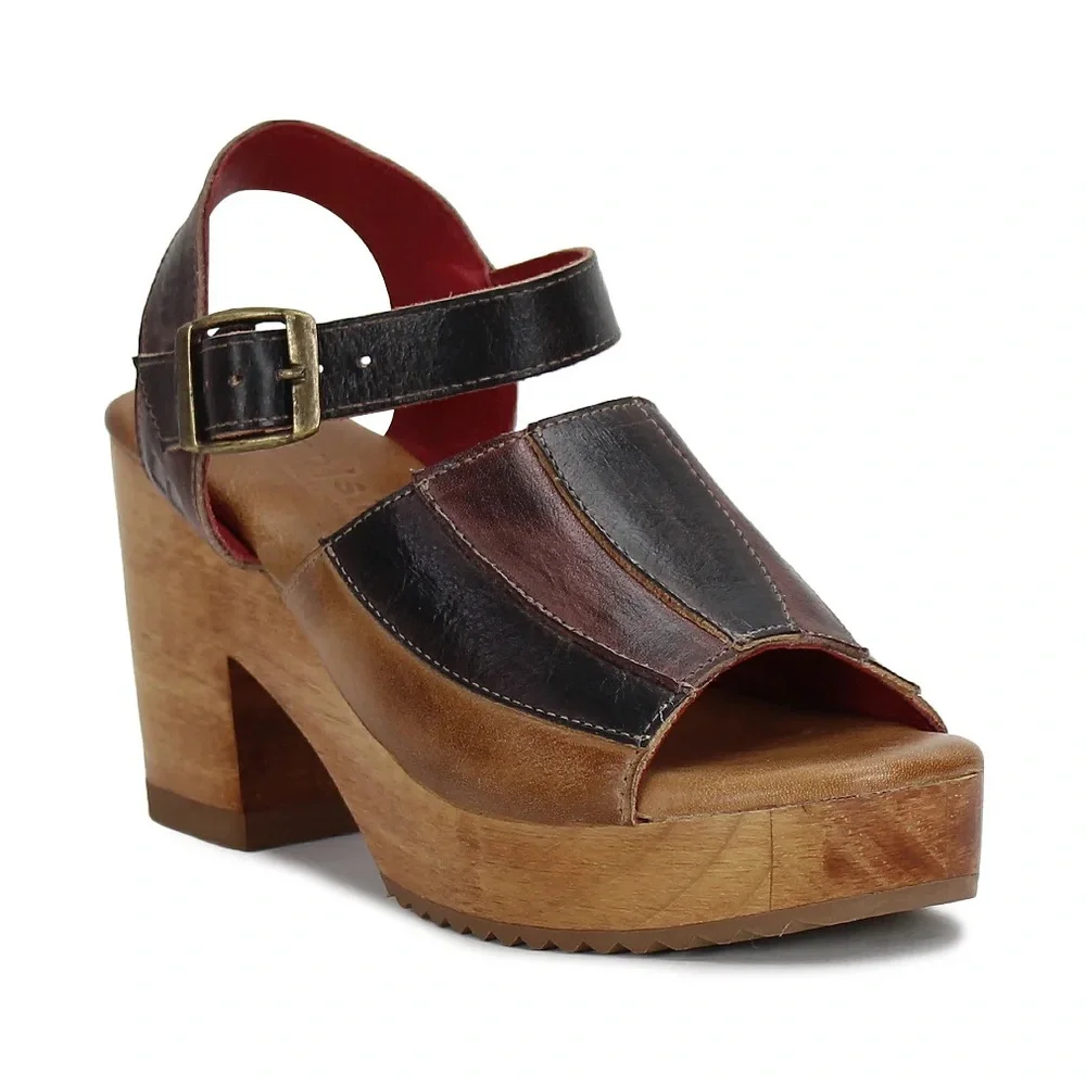 SOLD OUT
Bed Stu Jetsetter Clog Sandals Cold Brew Rustic NEW - Picture 5 of 16